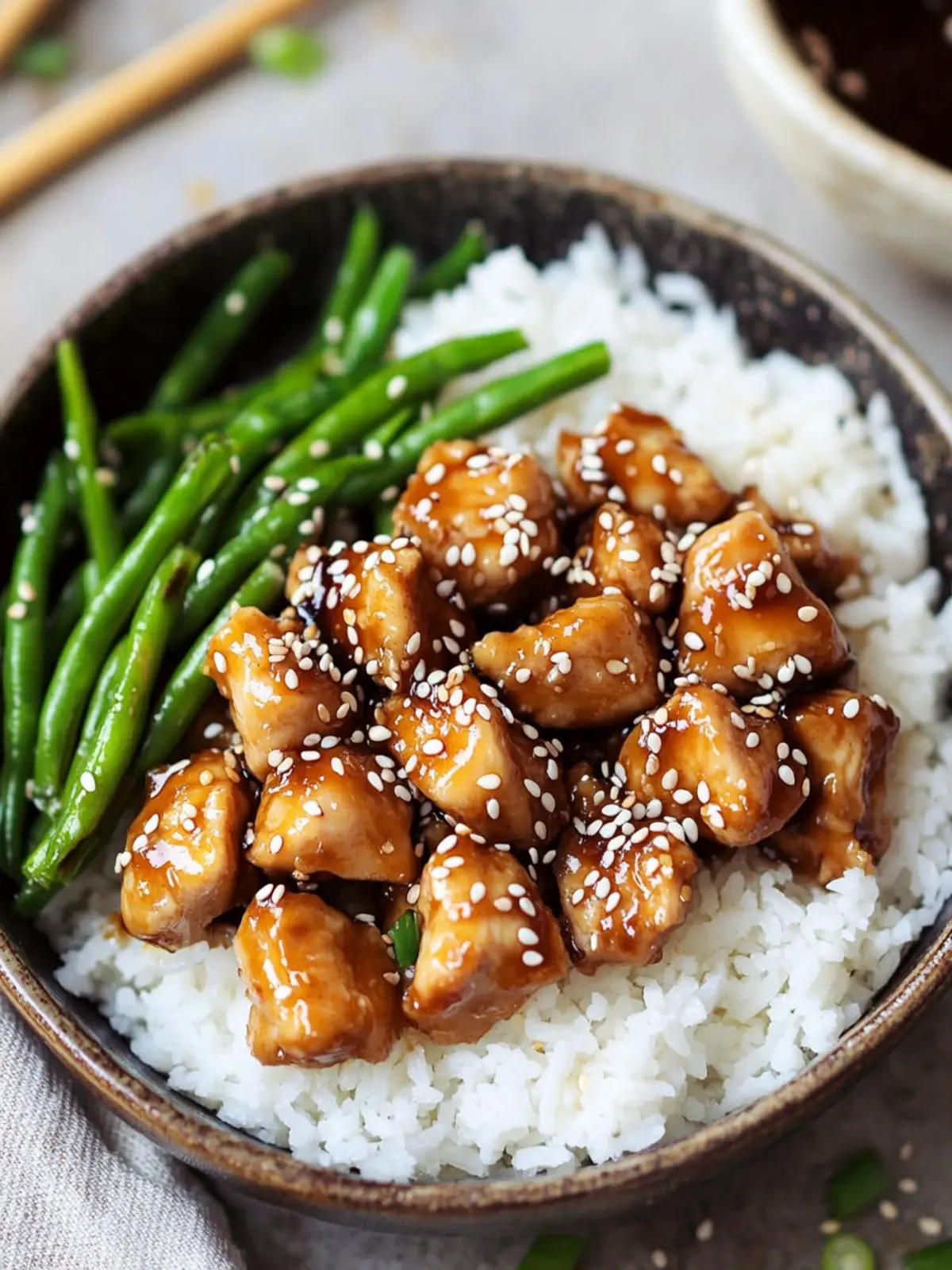 Healthy Sesame Chicken