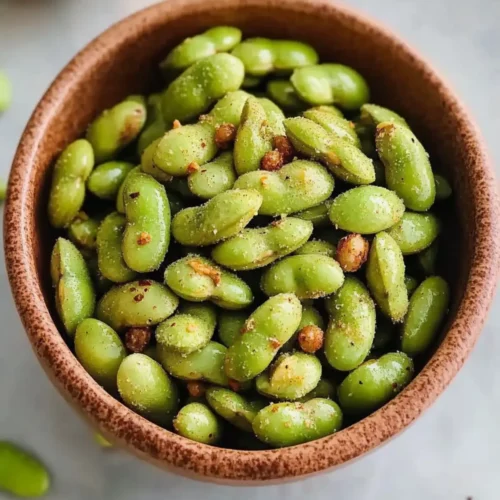Crunchy Air Fryer Roasted Edamame