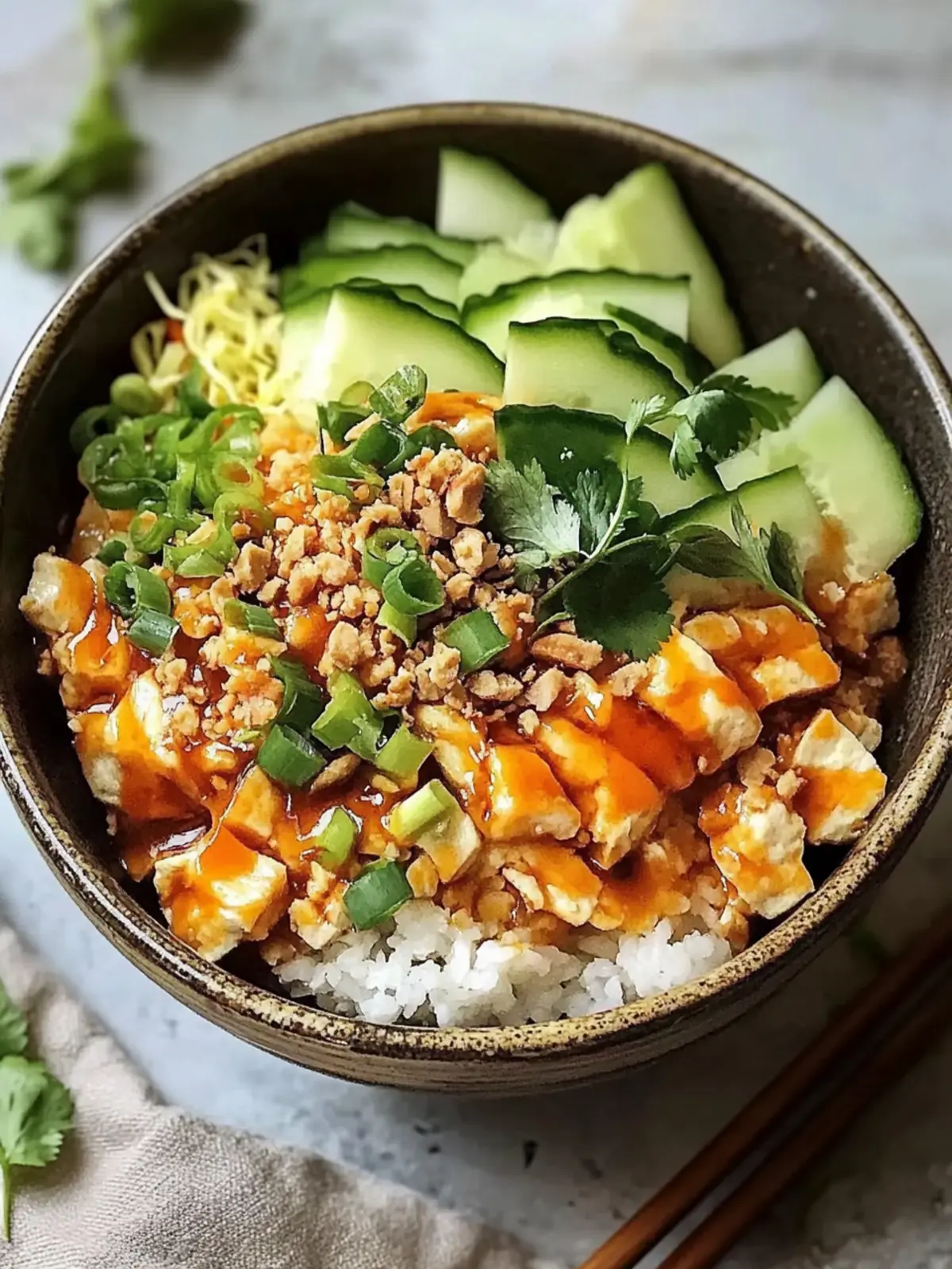 Gesunde Egg Roll in a Bowl