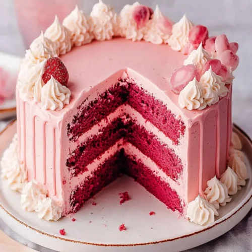 Pink Velvet Cake