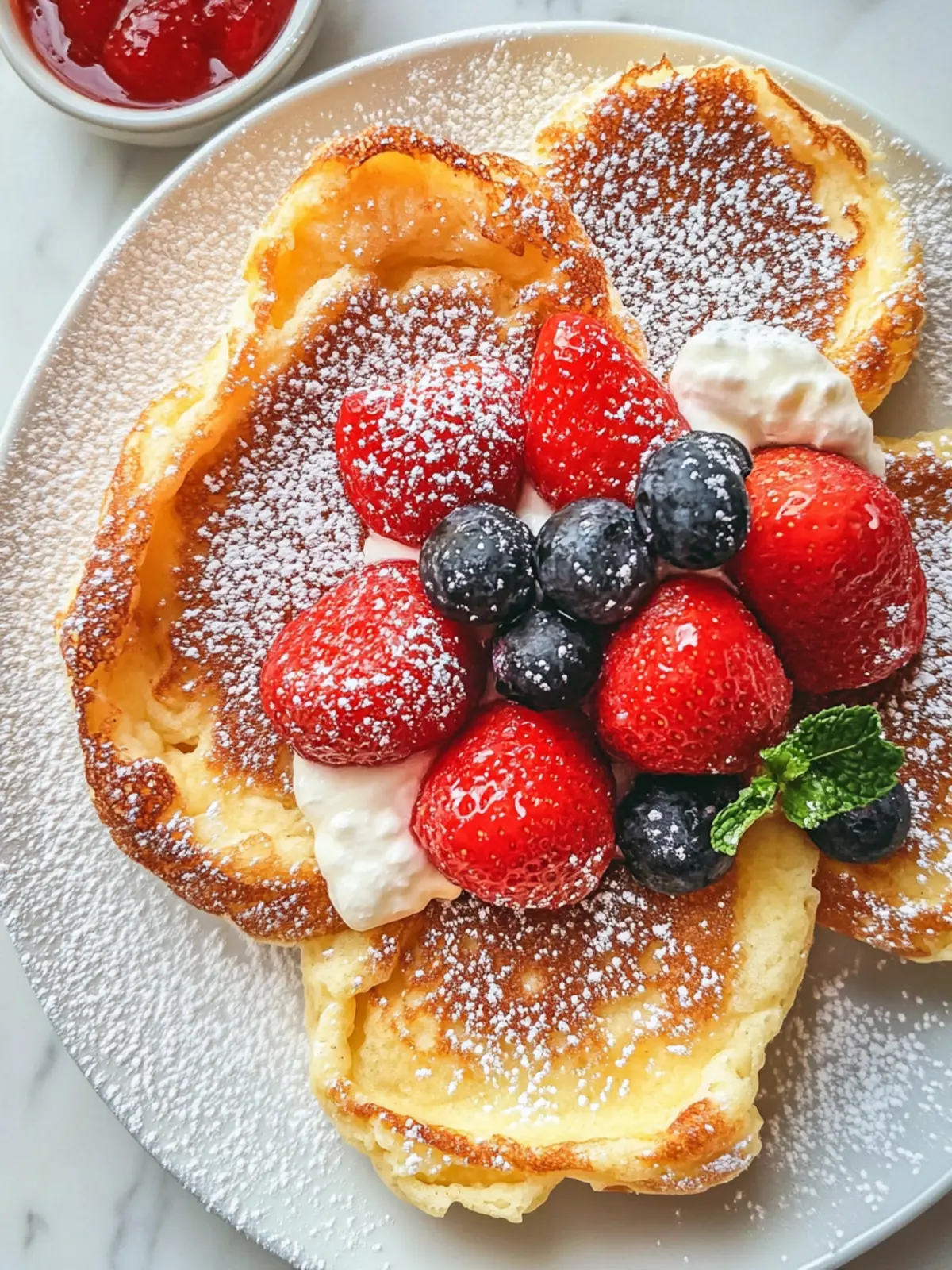 Mini Dutch Baby Pancakes