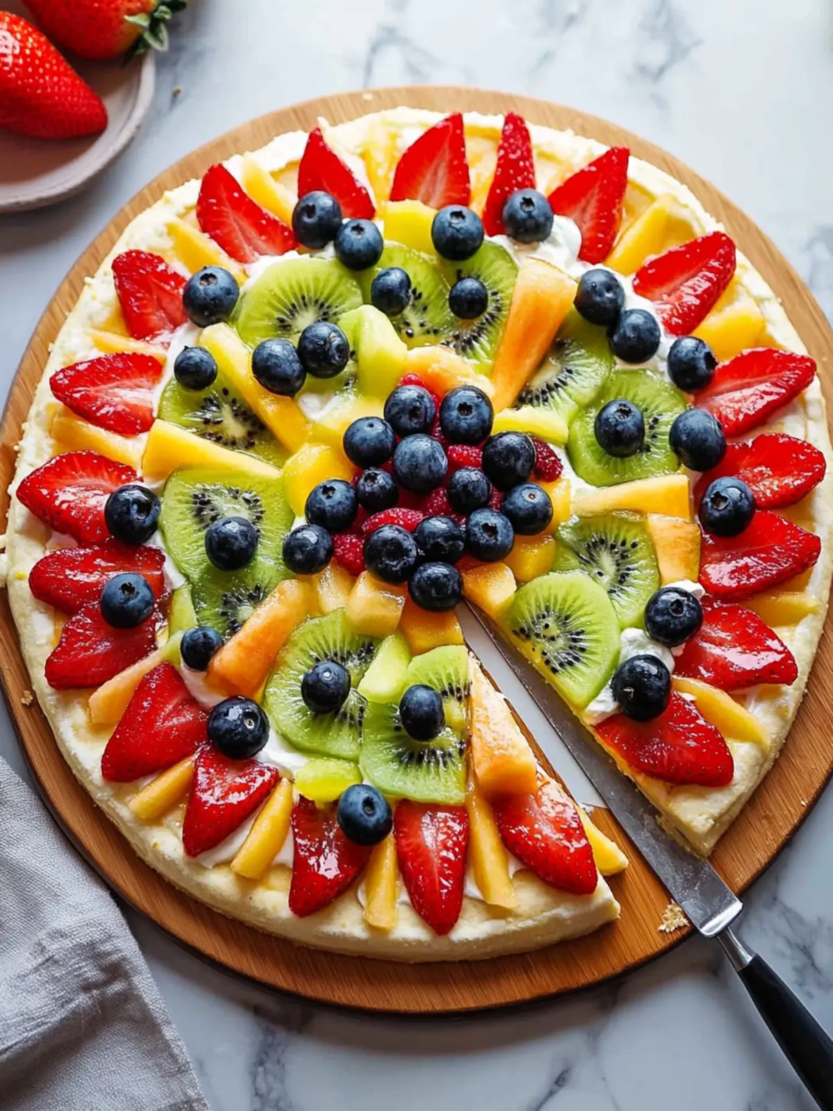 fruit pizza