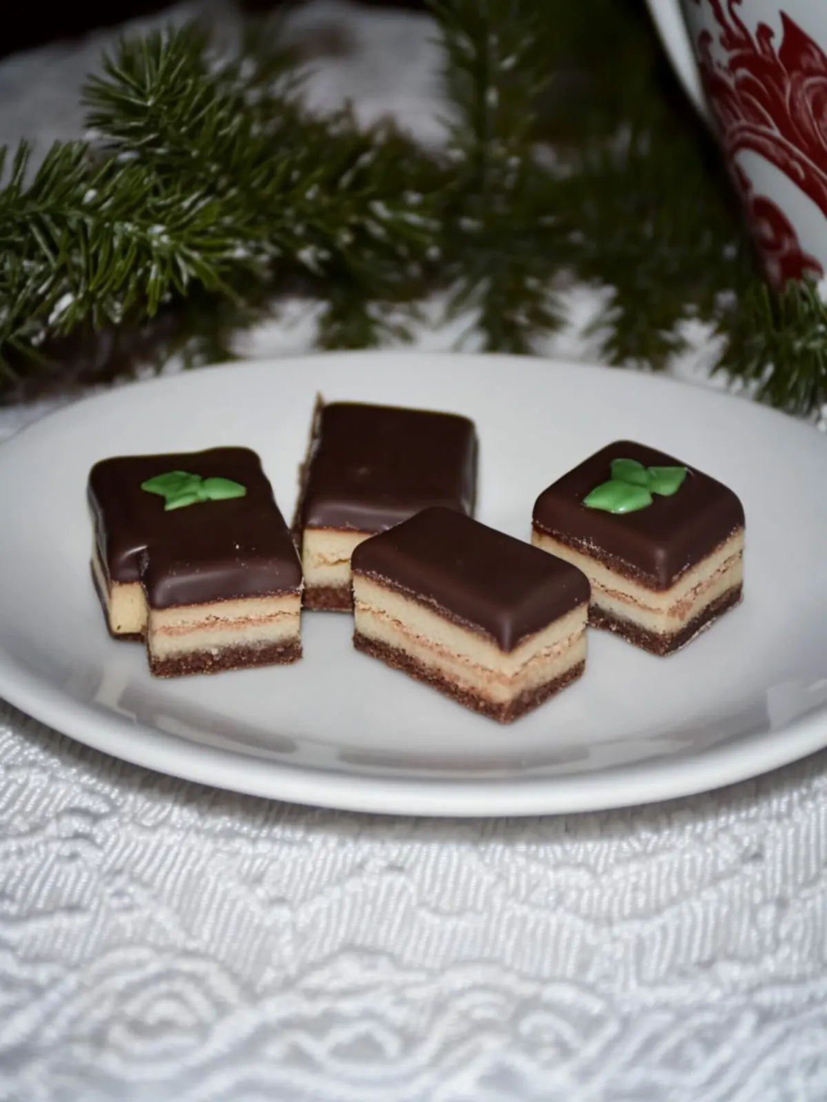 Chocolate‑Dipped Wafer Cookies recipe