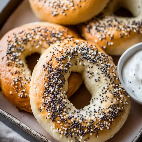 protein bagels with greek yogurt