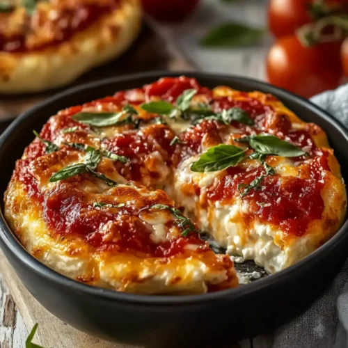 Best Cottage Cheese Pizza Bowl