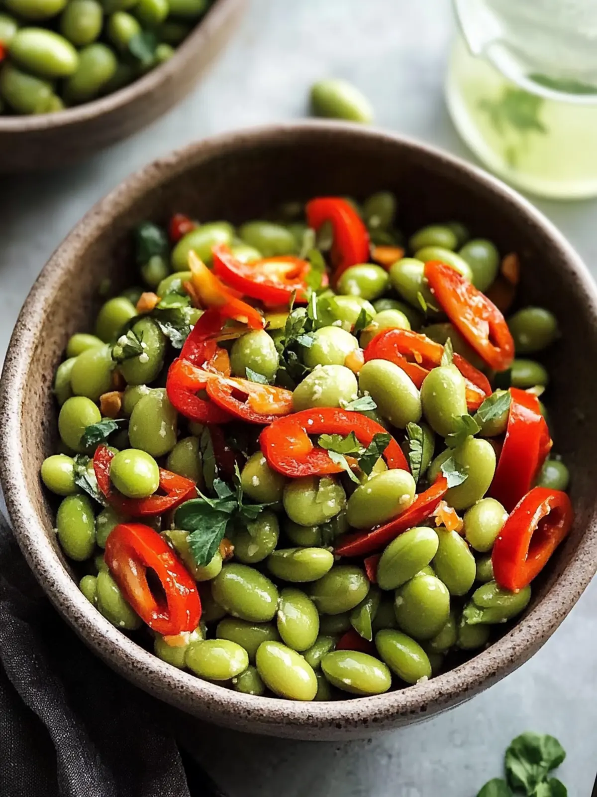 Quick Roasted Edamame Salad