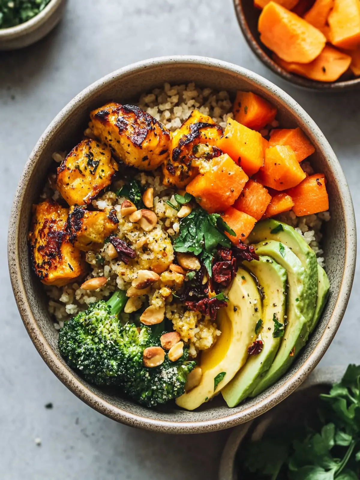 DELICIOUS Anti-Inflammatory Harvest Glow Bowl, dietitian recipe