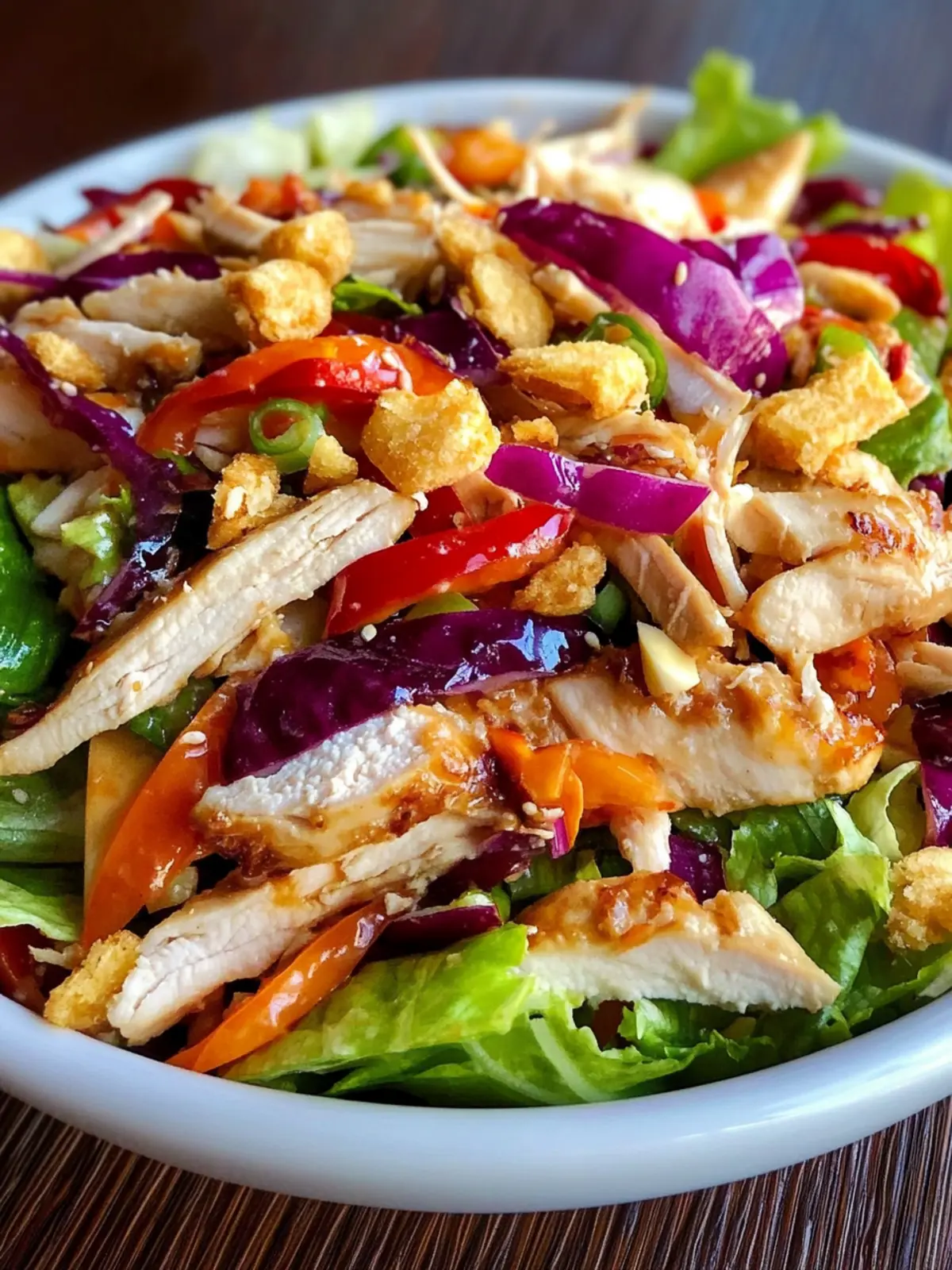 Asian Chicken Crunch Salad