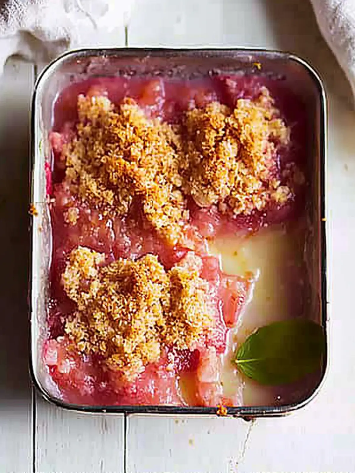 Rhubarb Dessert recipe