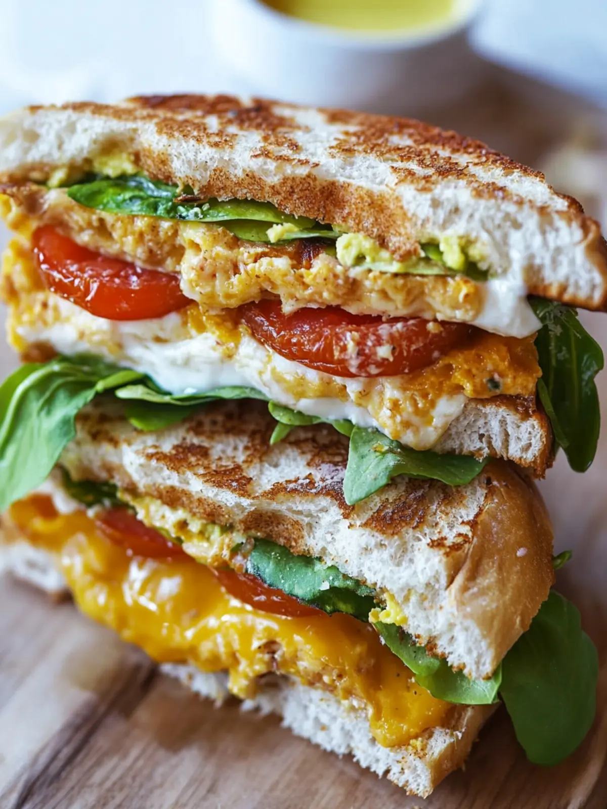 Mediterranean Breakfast Sandwich