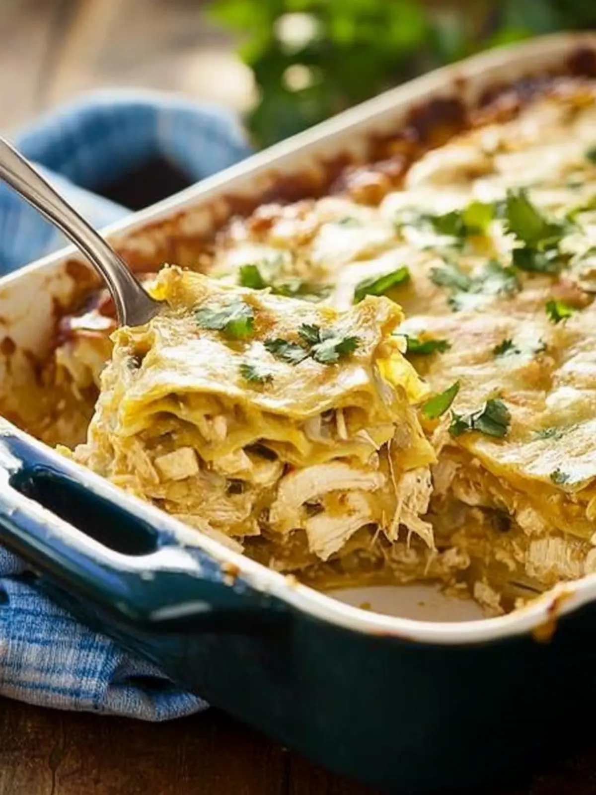 Easy Chicken Enchilada Casserole recipe