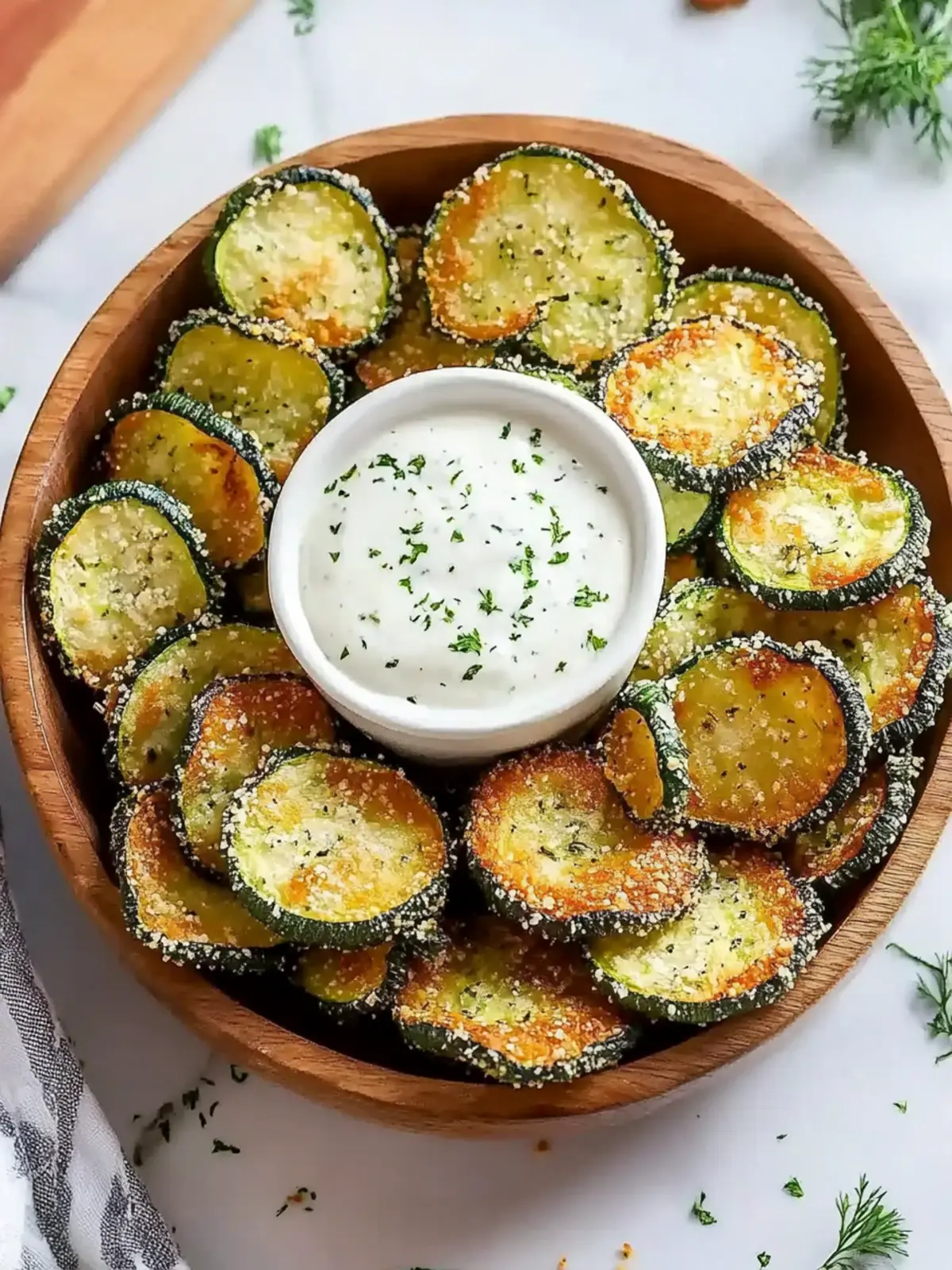 Tasty Keto Zucchini Chips