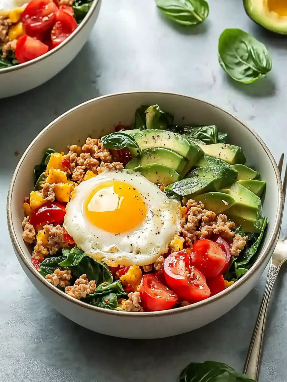 Wholesome Ground Turkey Breakfast Bowls