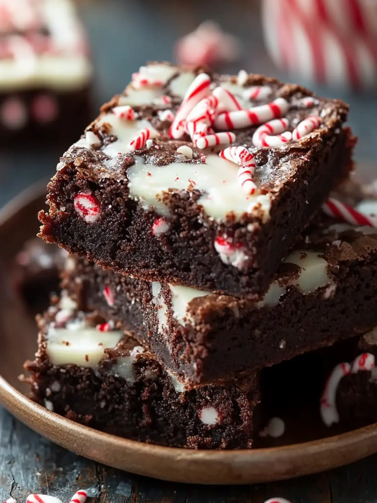 Fudgy Peppermint Brownies