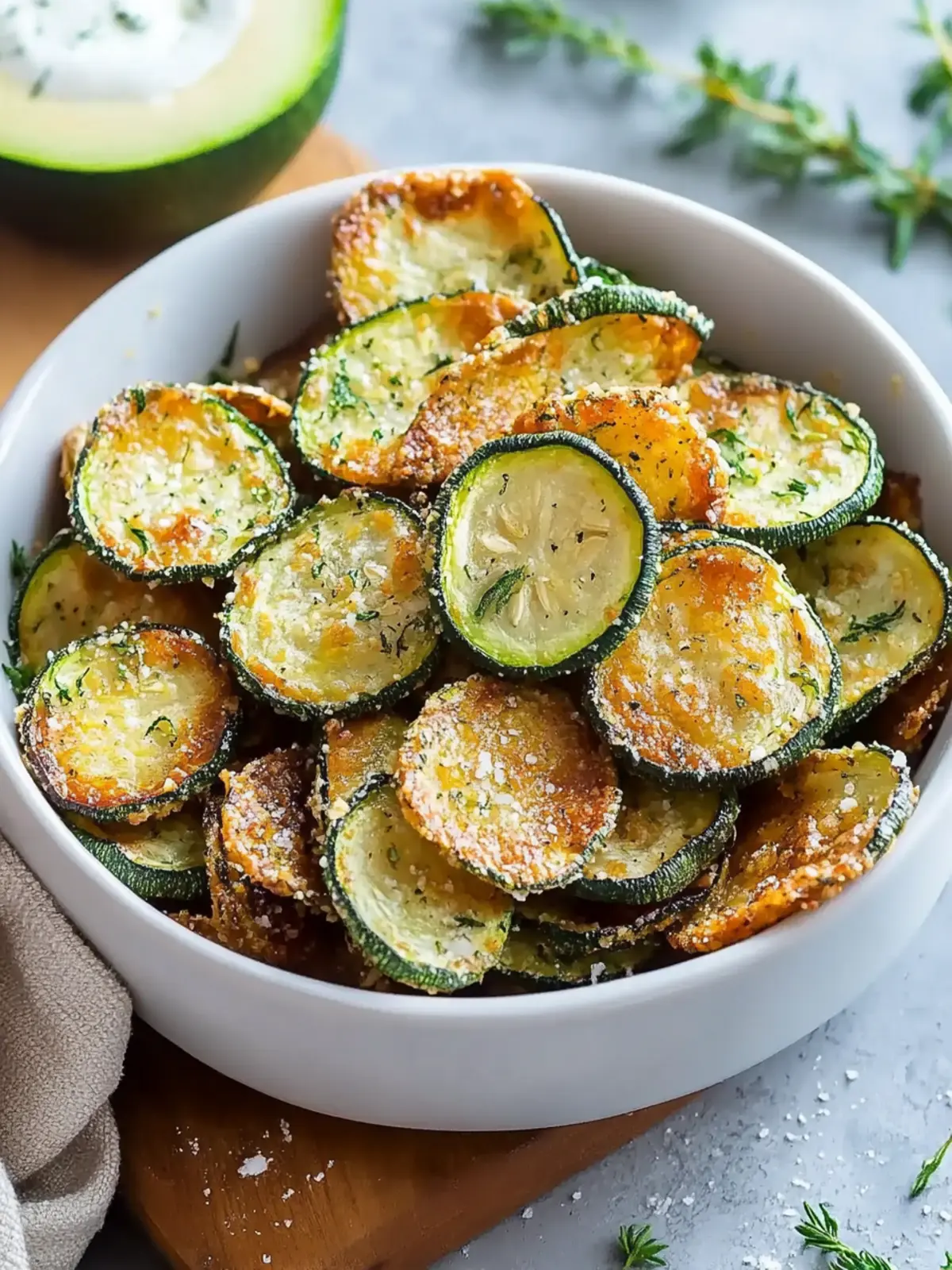 Tasty Keto Zucchini Chips