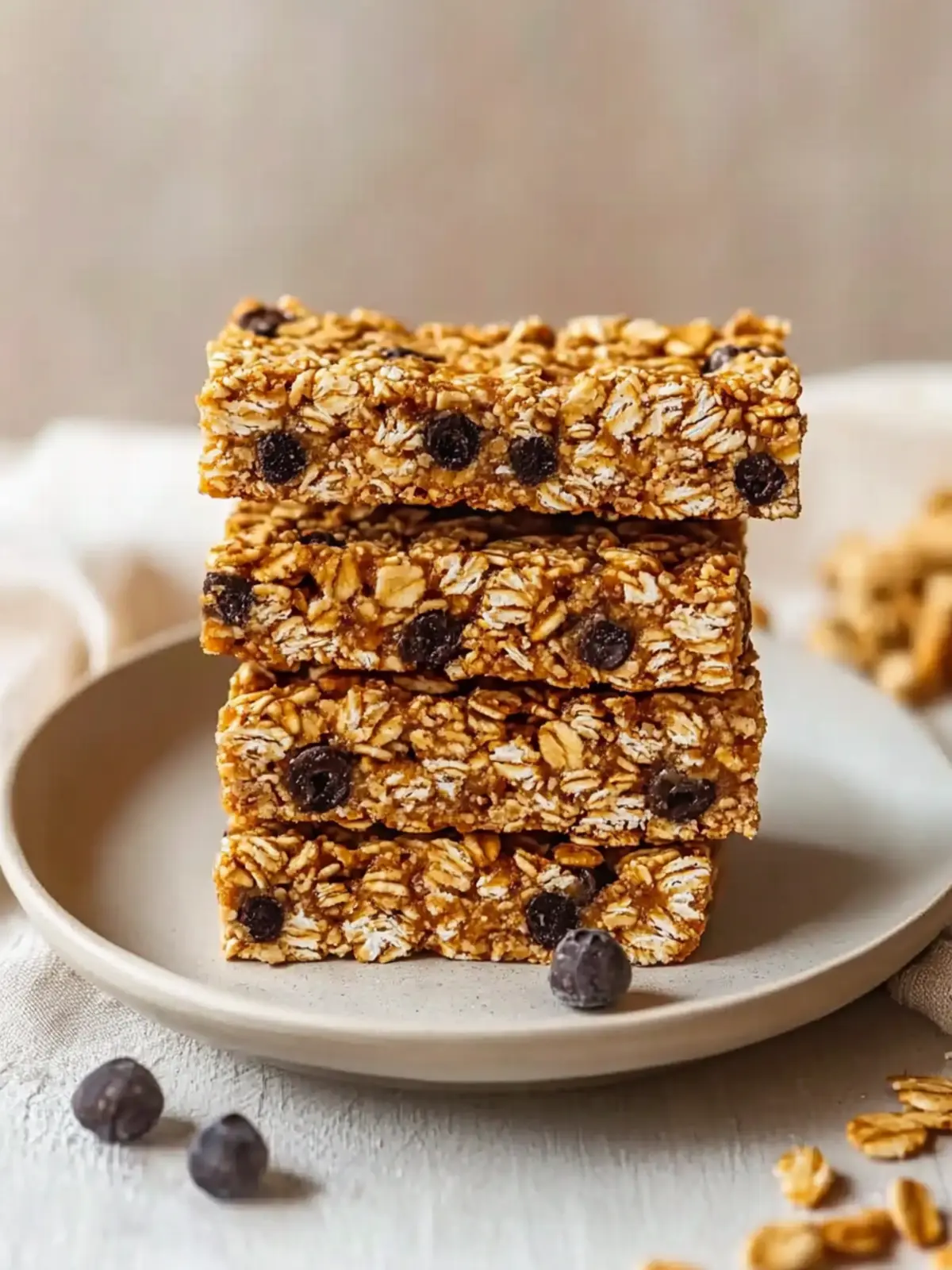 Quick Granola Bars for Kids