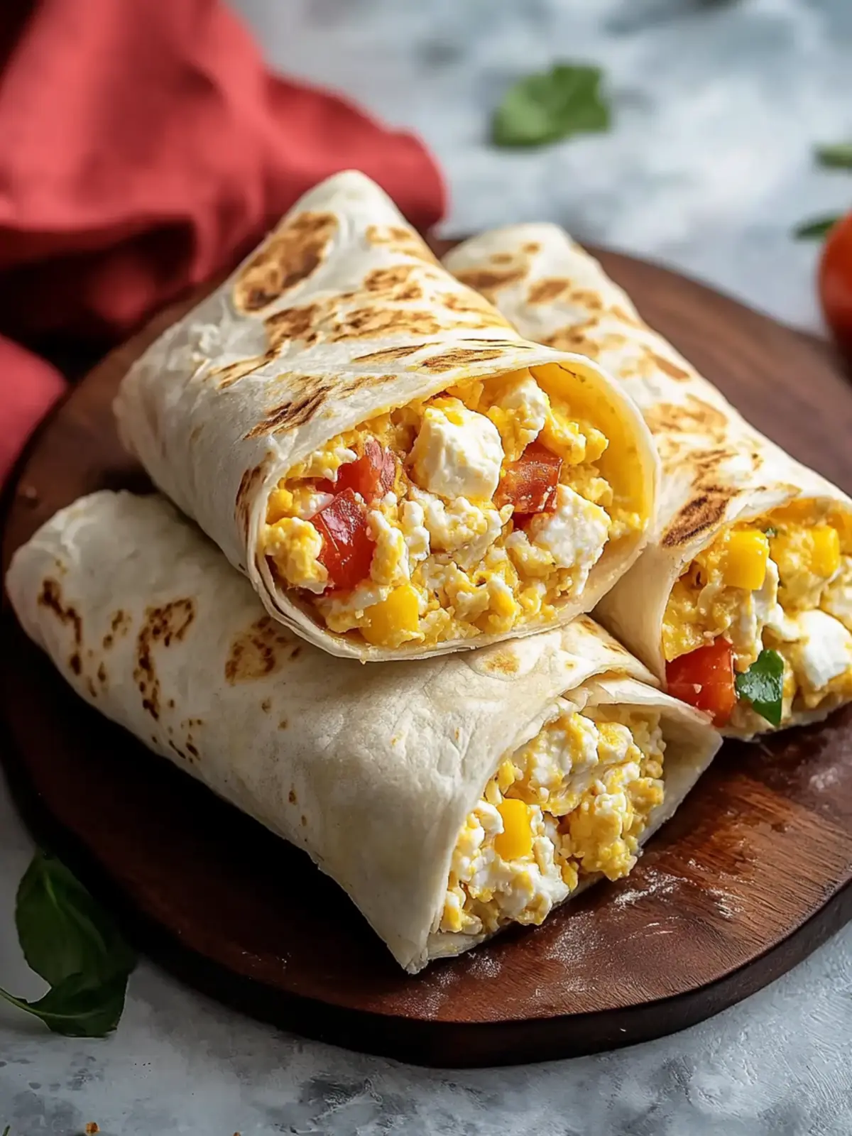 Classic Cottage Cheese Breakfast Burrito