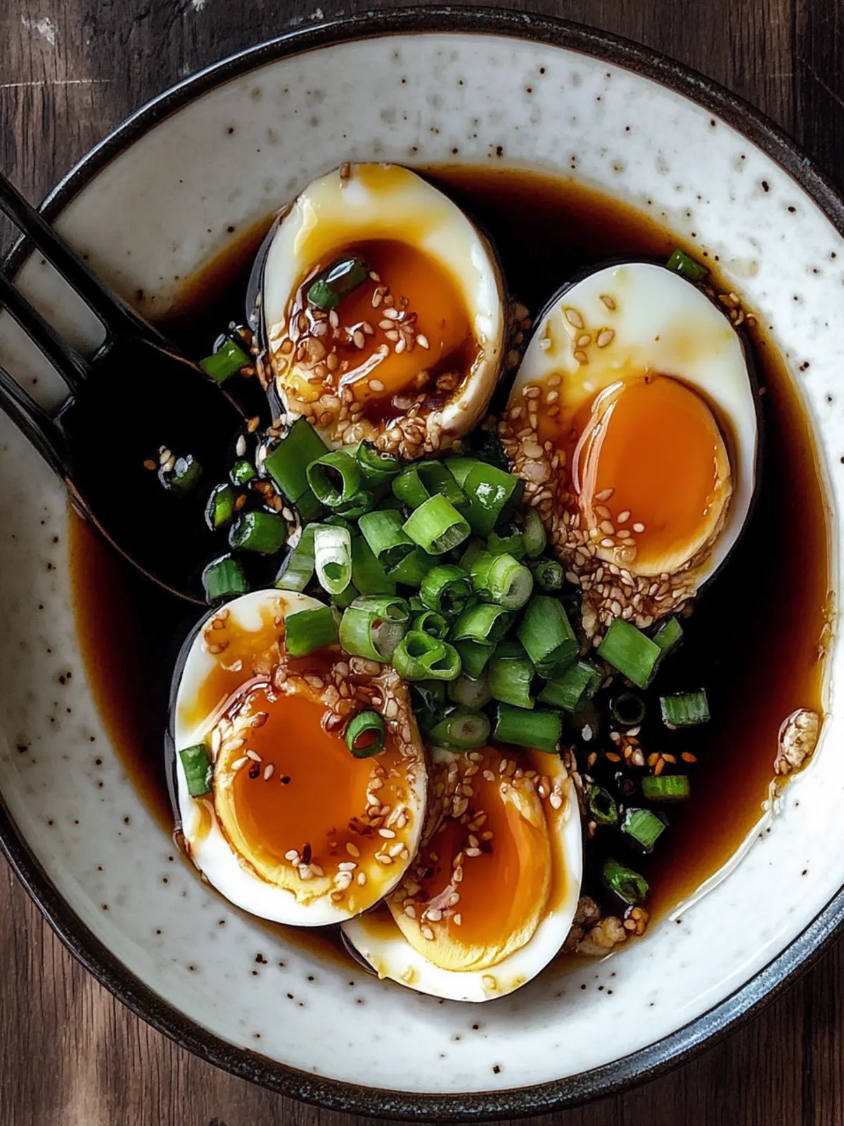 soy sauce eggs