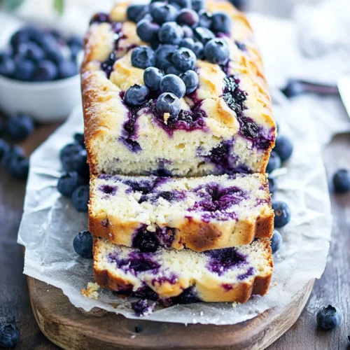 blueberry cream cheese loaf