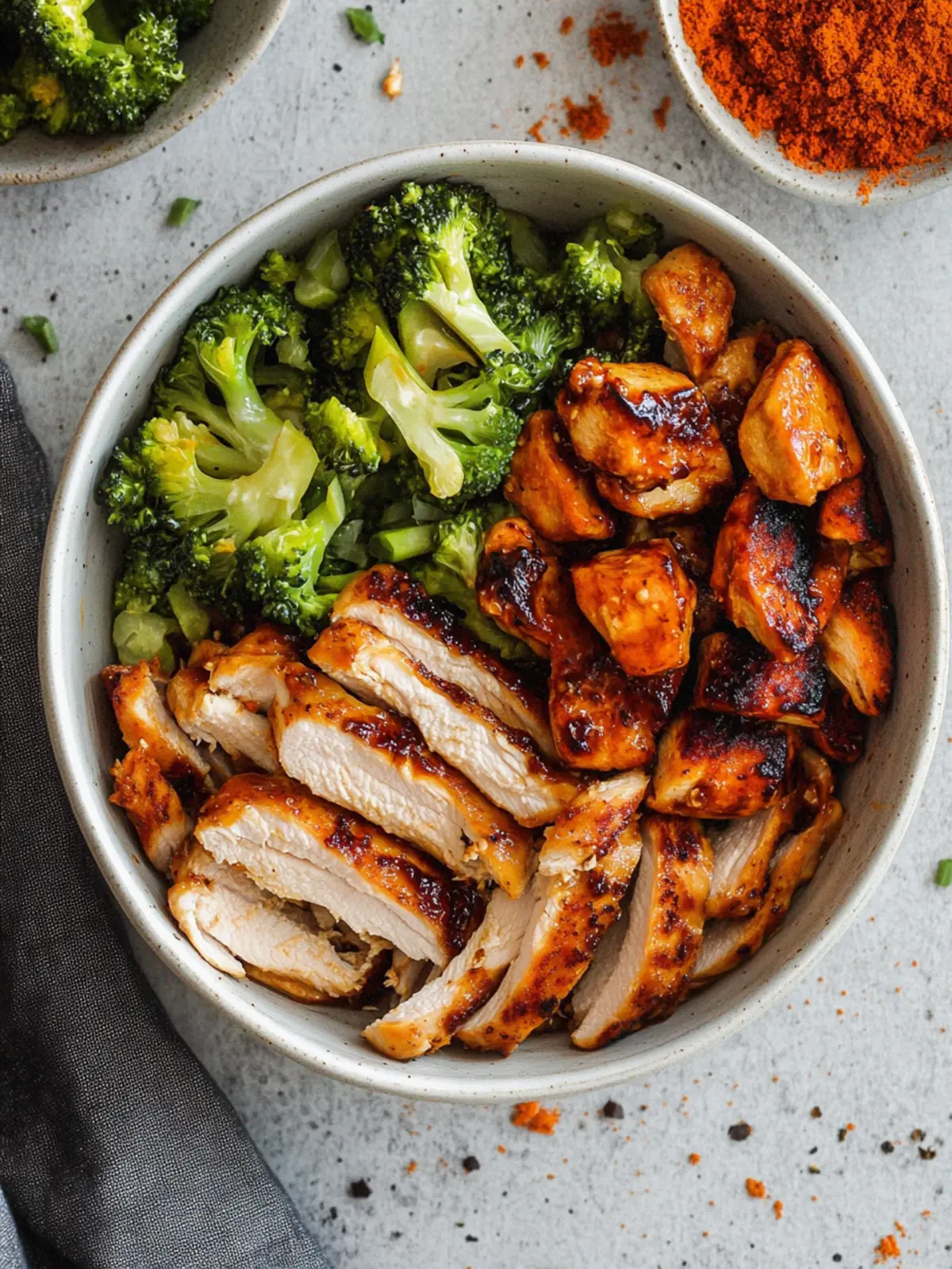 Hot Honey Chicken Bowls