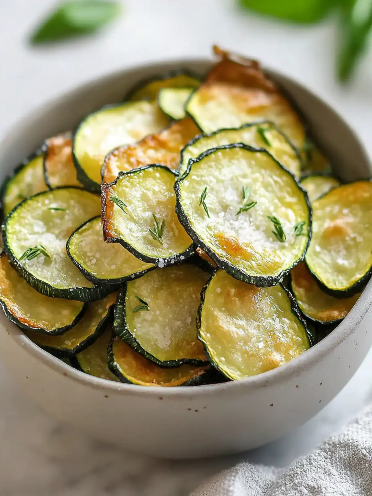 Best Salt and Vinegar Zucchini Chips