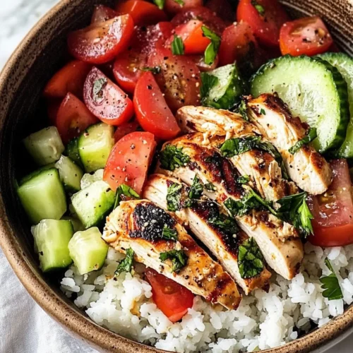 Greek Chicken Bowls