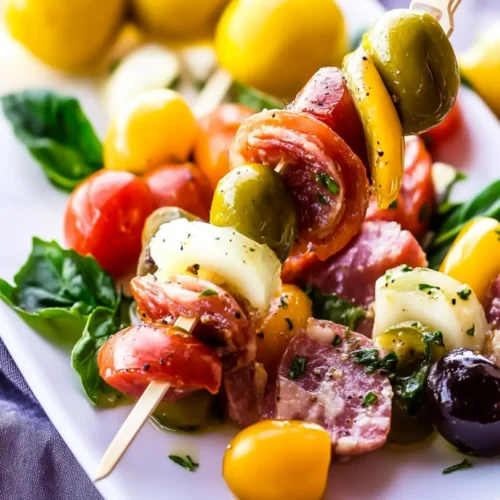 Antipasto Skewers recipe