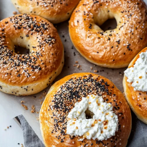 cottage cheese bagels