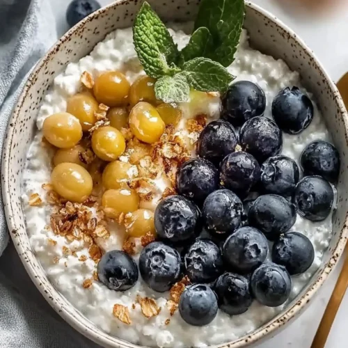 Keto Cottage Cheese Bowl