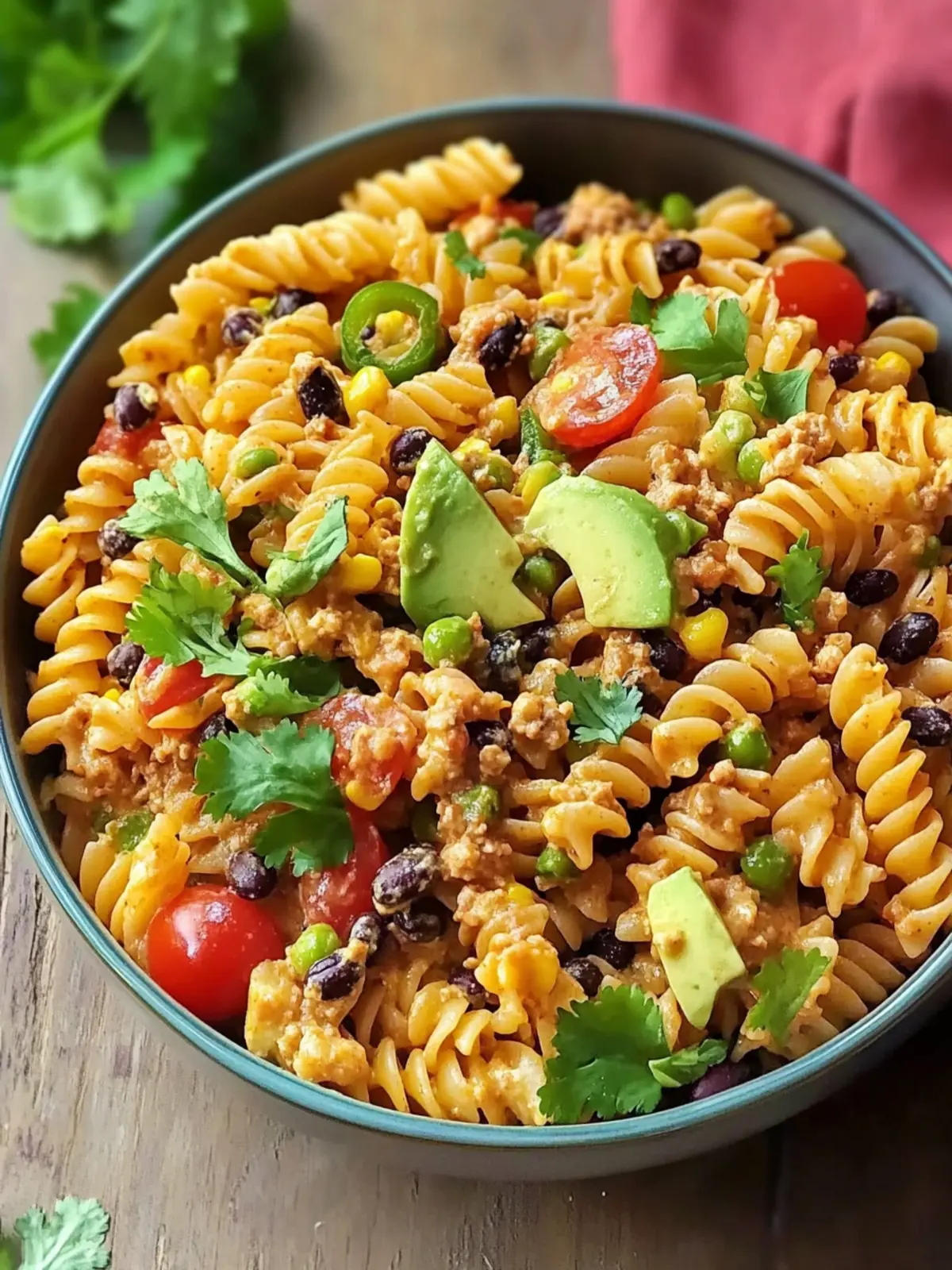 Quick Taco Pasta Salad