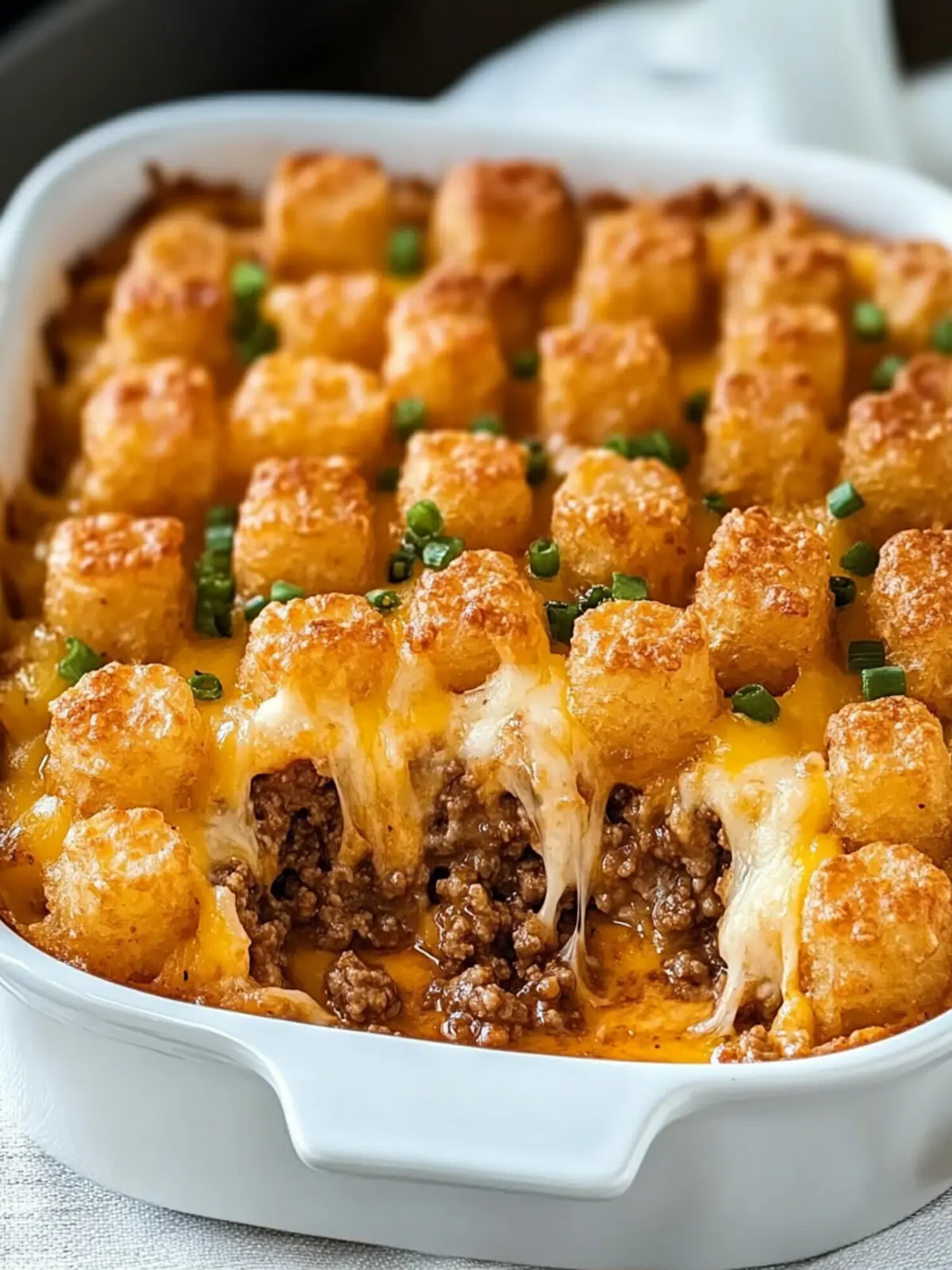 tator tot casserole with ground beef