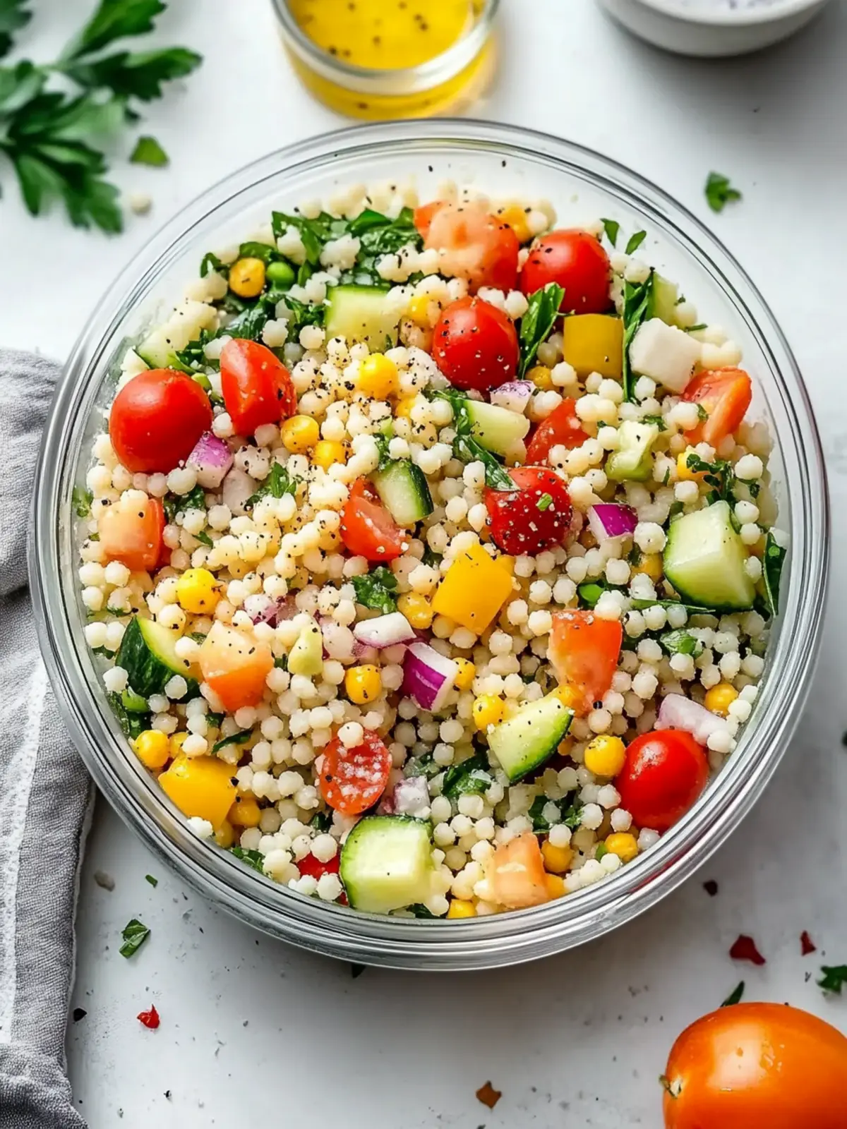 Couscous Salad Meal Prep