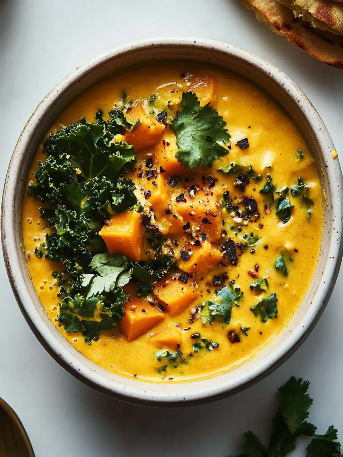 Sweet Potato Kale Coconut recipe