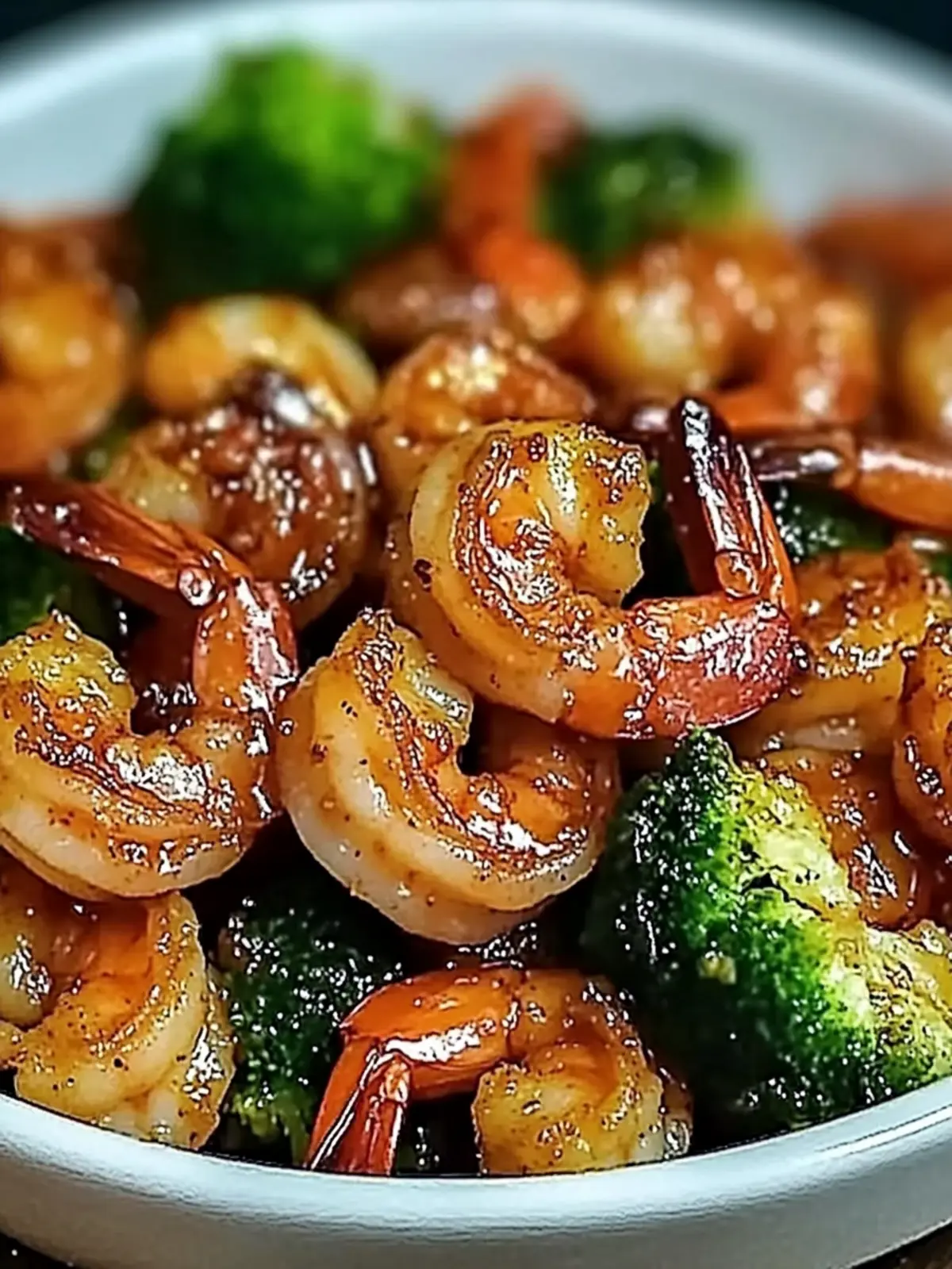 High-Protein Honey Garlic Shrimp