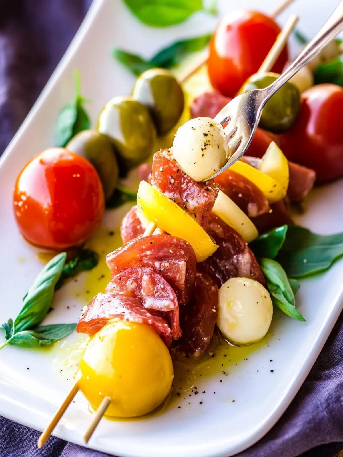 Antipasto Skewers recipe