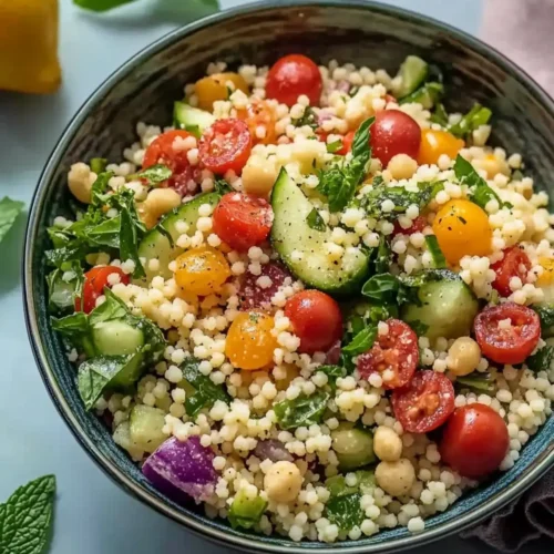 Mouthwatering Mediterranean Couscous Salad