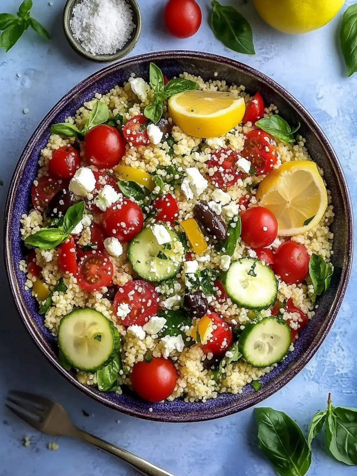 Couscous Salad with Feta