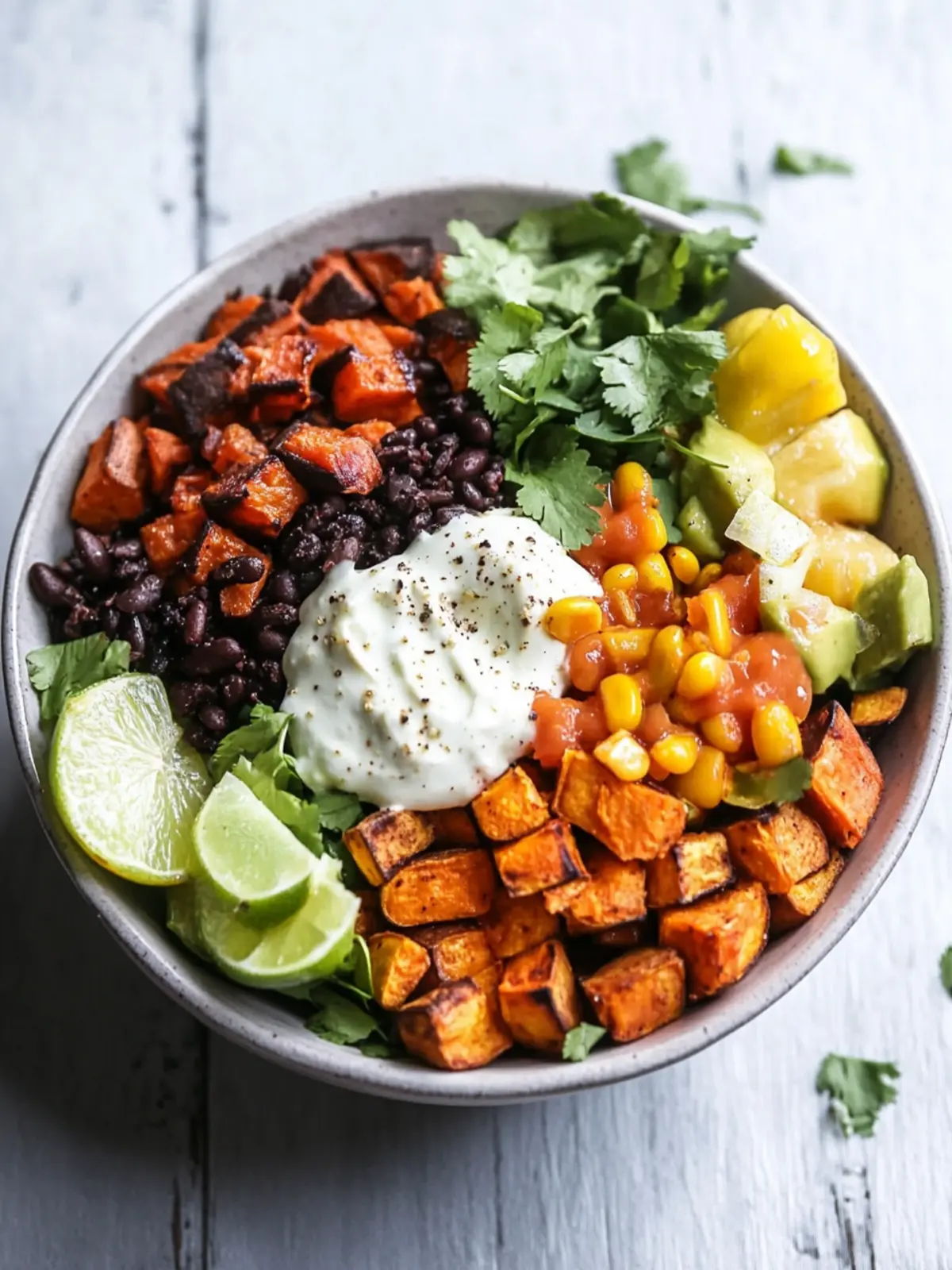 Sweet Potato Taco Bowl