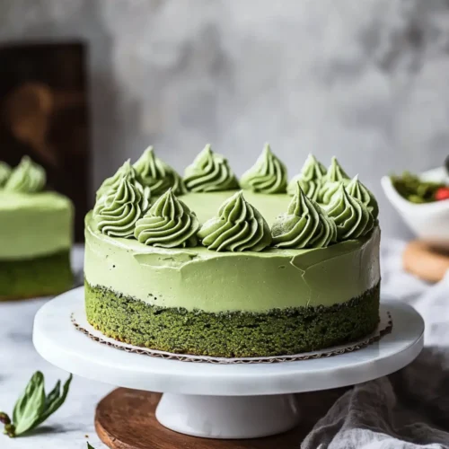 Vegan Matcha Cake