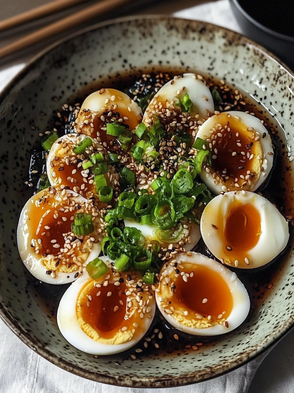soy sauce eggs