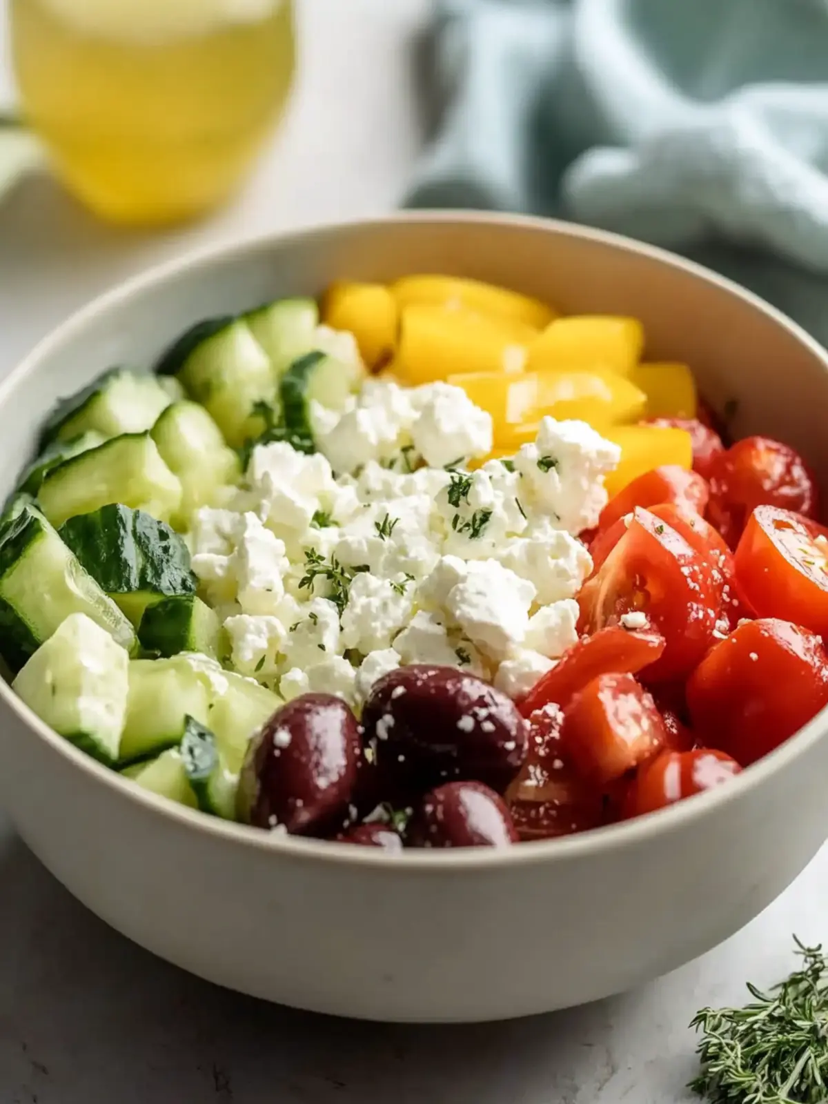 Best Greek Cottage Cheese Bowl