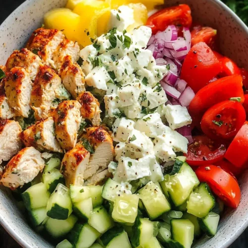 Greek Chicken Bowls