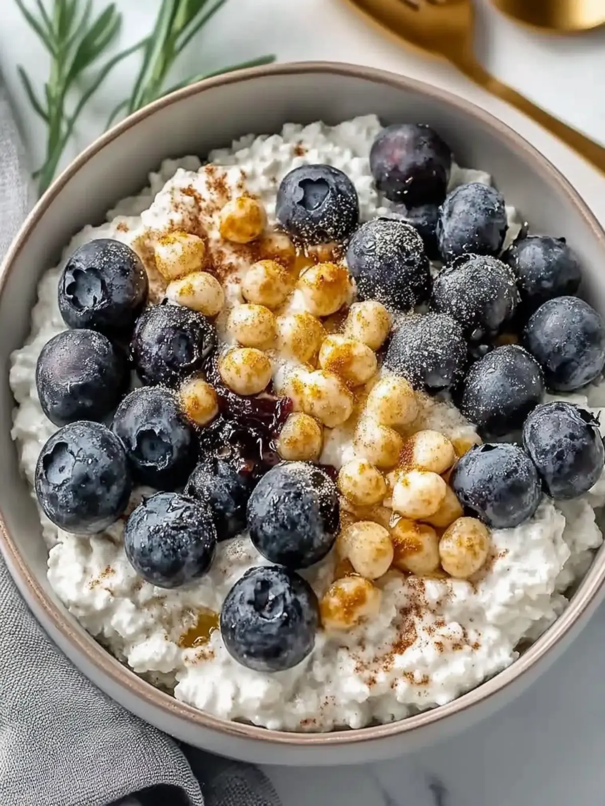 Simple Keto Cottage Cheese Bowl