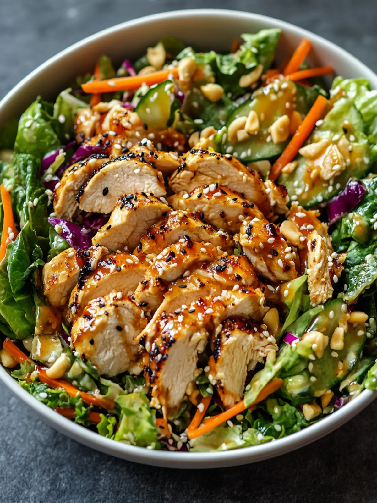 Asian Sesame Chicken Salad