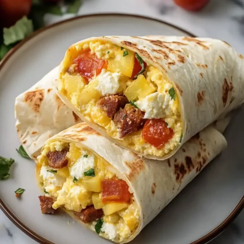 Classic Cottage Cheese Breakfast Burrito