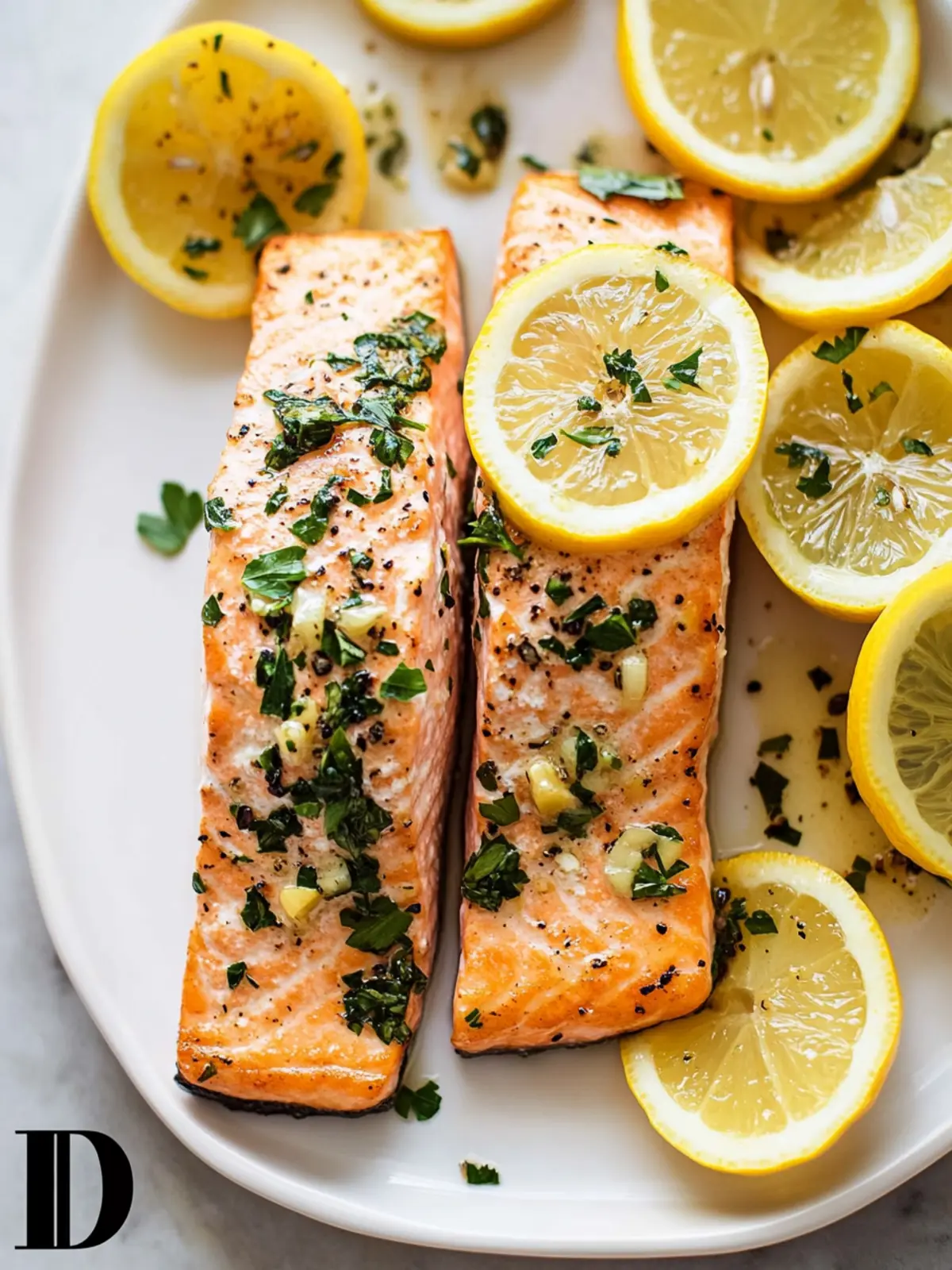 Lemon Garlic Salmon