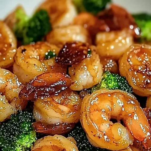 High-Protein Honey Garlic Shrimp