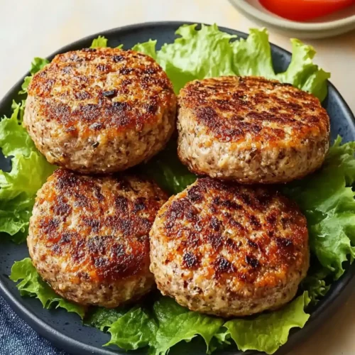 Garlic Ground Turkey Burgers