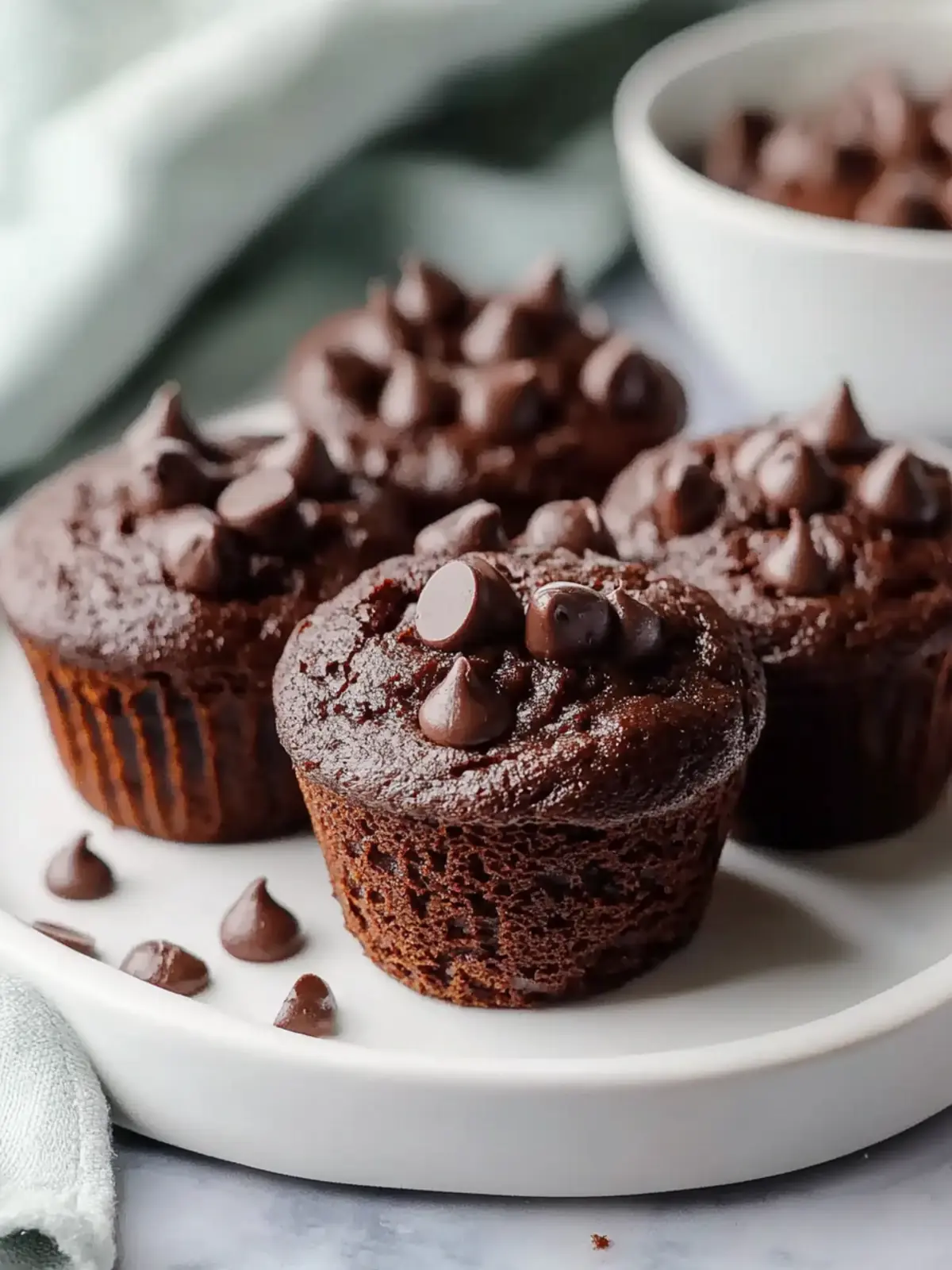 Chocolate Kodiak Cake Protein Muffins