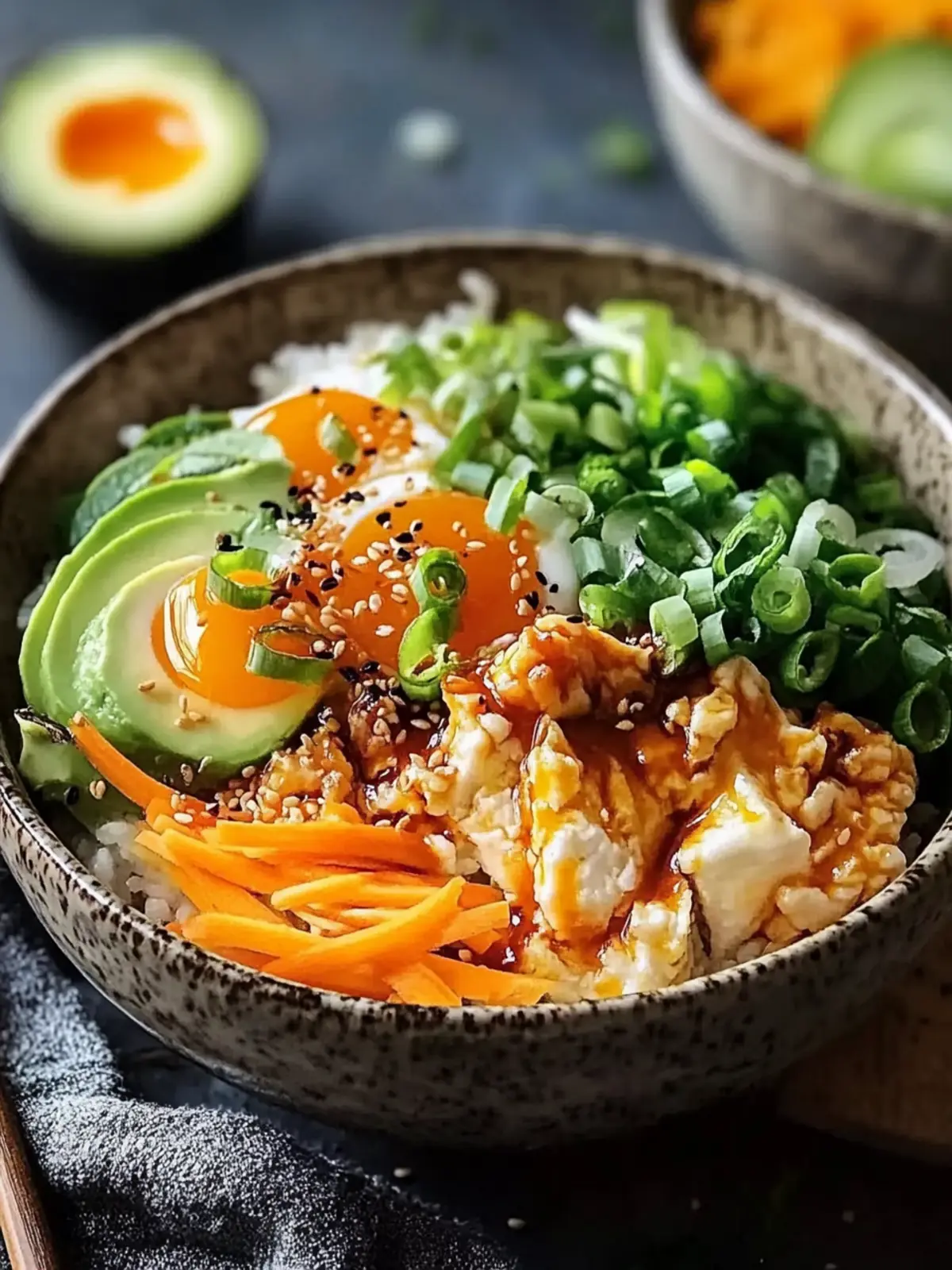 Gesunde Egg Roll in a Bowl